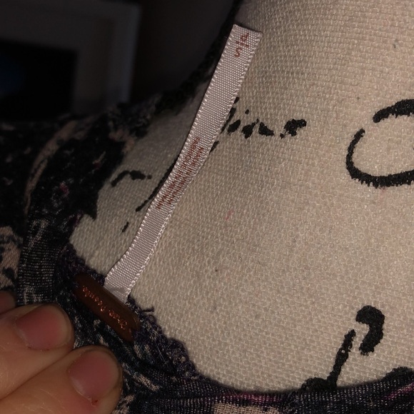 High low open back Free People floral dress - Picture 5 of 5